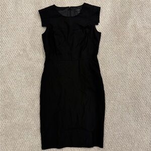 J. Crew Black Resume Dress